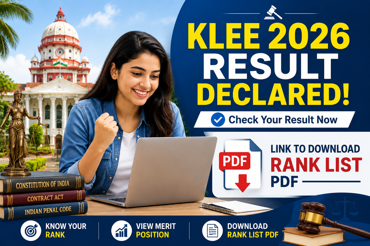 KLEE 2026 Result Declared at cee.kerala.gov.in; Link to Download Rank List PDF