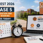 LPU NEST 2026 Phase 5 Registration and Slot Booking Closes Today