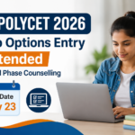 AP POLYCET 2026 Web Options Entry Extended for Final Phase Counselling; Last Date July 23