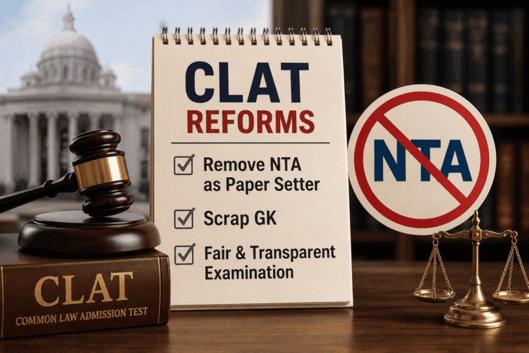 Remove NTA as Paper Setter, Scrap GK: Expert Committee Suggested CLAT Reforms