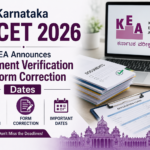 Karnataka PGCET 2026: KEA Announces Document Verification and Form Correction Dates