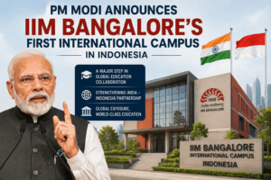 PM Modi Announces IIM Bangalore's First International Campus in Indonesia