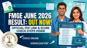 FMGE June 2026 Result OUT