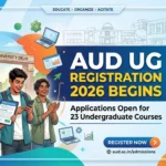 AUD UG Registration 2026 Begins