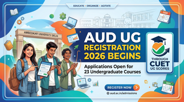 AUD UG Registration 2026 Begins