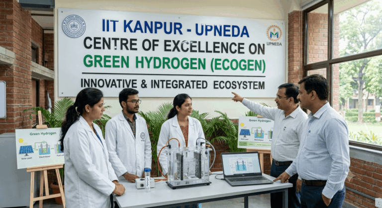 IIT Kanpur Partners with UPNEDA to Set Up Green Hydrogen Centre of Excellence