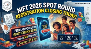 NIFT Admission 2026: Spot Round Registration Window Closes Tonight