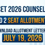 GUJCET Counselling 2026 Round 2 Seat Allotment Out