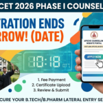 AP ECET 2026 Phase I Counselling Registration Ends Tomorrow; Know How to Apply
