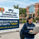 IPU BTech Round 2 Counselling Registration 2026 Starts at ipu.admissions.nic.in; Check Dates & How to Apply
