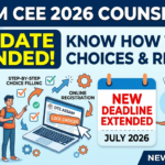 Assam CEE 2026 Counselling Registration Date Extended: How to Fill Choices and Lock Seats Online