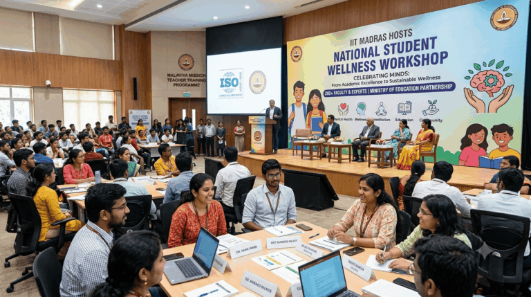 IIT Madras Hosts National Student Wellness Workshop: Achieves Landmark ISO Certification