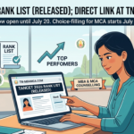 TANCET 2026 Rank List Out: Check Your MBA/MCA Rank Direct Link at tn-mbamca.com