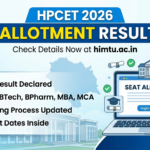 HPCET 2026 Seat Allotment Result Out at himtu.ac.in; Check Details Here