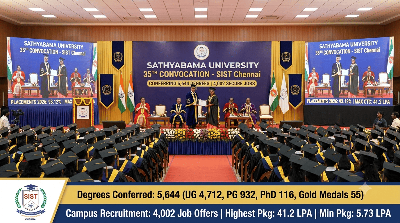 Sathyabama University 35th Convocation