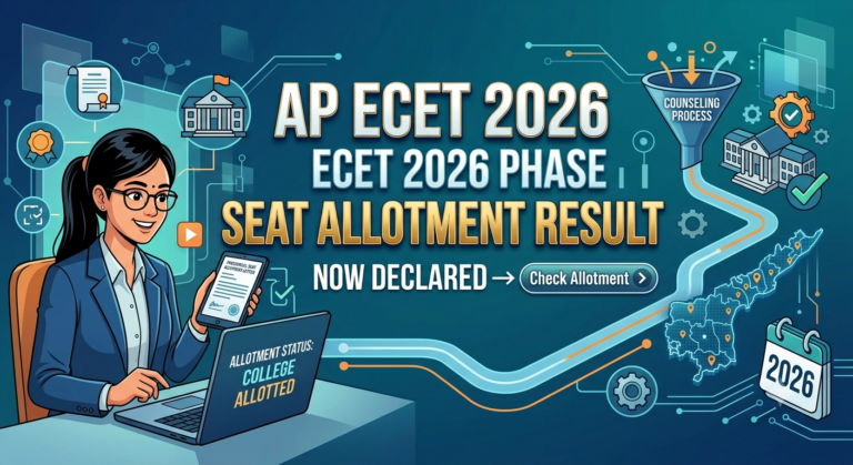AP ECET Phase I Seat Allotment 2026 Result