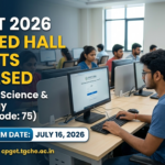 CPGET 2026 Revised Hall Tickets Released for M.Sc Food Science and Technology: Download Now