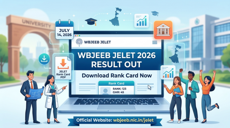 WBJEE JELET Result 2026 Declared