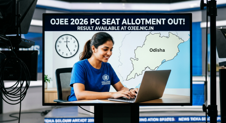OJEE 2026 Round 3 PG Seat Allotment Postponed