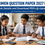 ICSE Specimen Question Paper 2027 Released