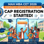 MAH MBA CET 2026 CAP Registration Started