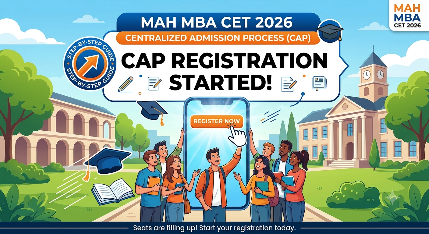 MAH MBA CET 2026 CAP Registration Started
