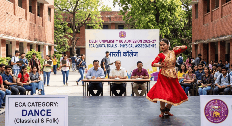 DU UG Admission 2026: Delhi University Releases ECA Quota Trial Schedule; Physical Trials From July 16