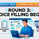 JEECUP 2026 Counselling LIVE: Round 3 Choice Filling Begins, Direct Link, Steps & Schedule