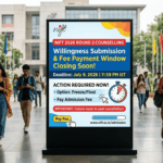 NIFT 2026 Round 2 Willingness Submission & Fee Payment Window Closing Soon @nift.ac.in/admission