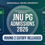 JNU PG Round 2 Cutoff 2026 Released at jnuee.jnu.ac.in; Check Last Date to Block Seats