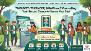 TG EAPCET (TS EAMCET) 2026 Phase 2 Counselling: Step-by-Step Guide, Critical Rules & Schedule