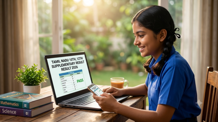Tamil Nadu 10th and 12th Supplementary Result 2026 Out for Private Candidates