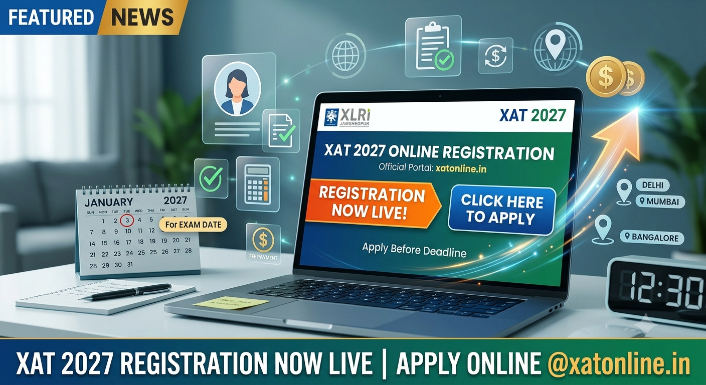 XAT 2027 Registration Form (Live):