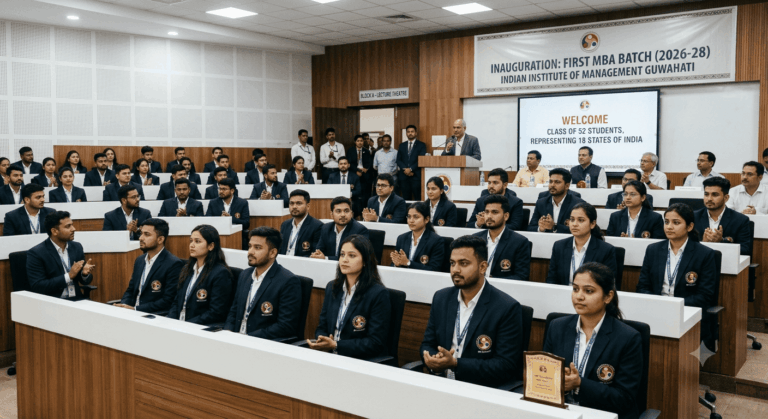 IIM Guwahati Begins First MBA Batch with 52 Students from 18 States