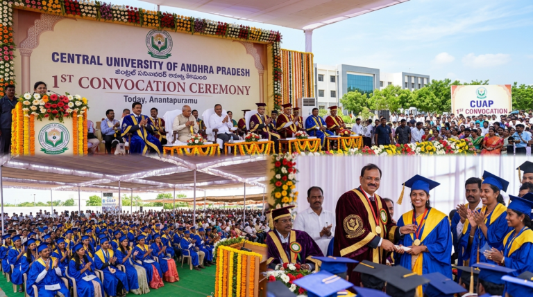 Central University of Andhra Pradesh to Hold First Convocation Today
