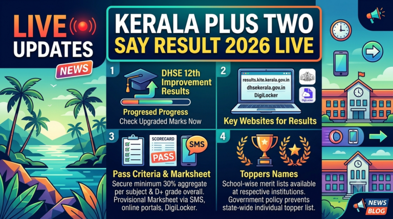 Kerala Plus Two SAY Result 2026