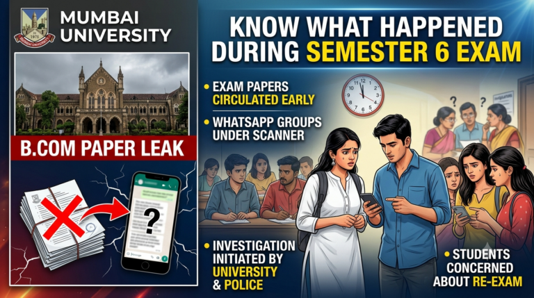 Mumbai University B.Com Paper Leak? Know What Happened During Semester 6 Exam