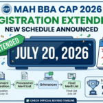MAH BBA CAP 2026 Registration Deadline Extended: Check New Schedule Here