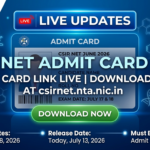 CSIR NET Admit Card 2026 Live Updates: Admit Card Out NOW, Download Link @csirnet.nta.nic.in, Exam Day Guidelines