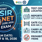 CSIR NET June 2026 Exam on July 17: Check Reporting Time and Guidelines Here