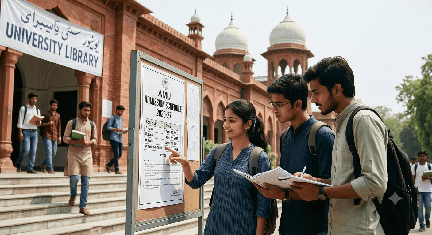 Aligarh Muslim University Releases Admission Test and Counselling Schedules for 2026–27 Session
