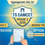 TS EAMCET Phase 2 Counselling 2026 Begins Tomorrow: How to Register, Web Option Dates & Schedule at tgeapcet.nic.in
