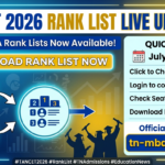 TANCET 2026 Rank List LIVE: Download MBA and MCA Rank Lists Shortly at tn-mbamca.com