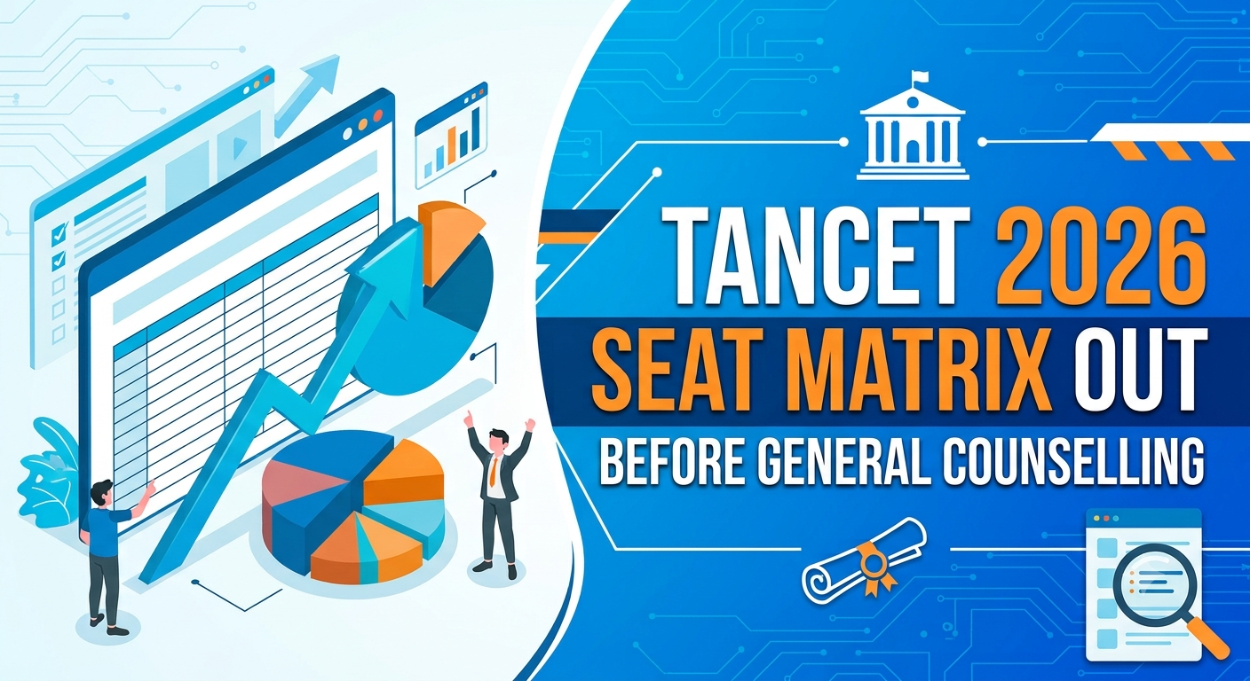 TANCET 2026 Seat Matrix Released Before General Counselling