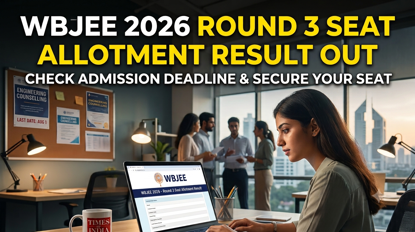 WBJEE 2026 Round 3 Seat Allotment Result