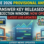 RIE CEE 2026 Provisional Answer Key Live Updates