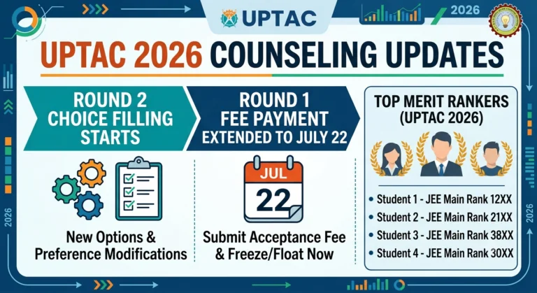 UPTAC 2026 Round 2 Choice Filling Starts