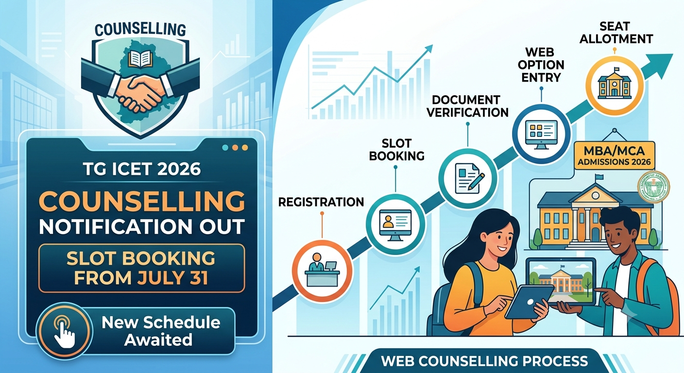 TG ICET 2026 Counselling Notification Released