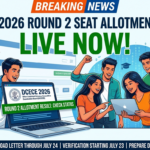 DCECE 2026 Round 2 Seat Allotment Released