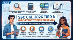 SSC CGL 2026: Key Topics to Master for the Tier 1 Exam